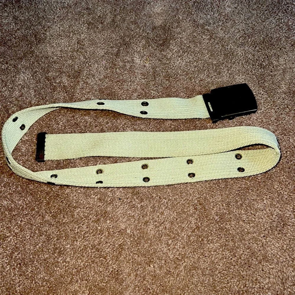 Girls size small brown belt